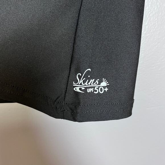 ✨O’Neill Men’s Skins Rash Guard Shirt XL Black Long Sleeve Surf Swim UPF 50+ - Picture 7 of 9